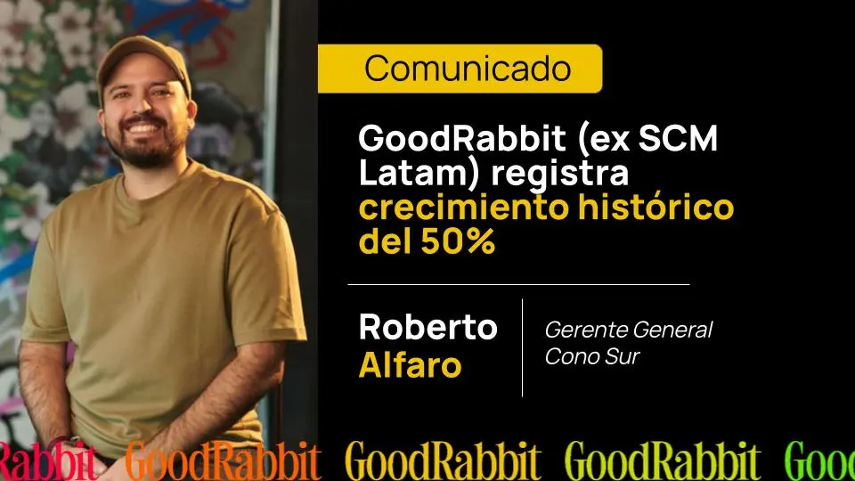 GoodRabbit (ex SCM Latam) creció 50% en 2022 y proyectó su expansión a España, según su CEO Miguel Alfaro y Roberto Alfaro.